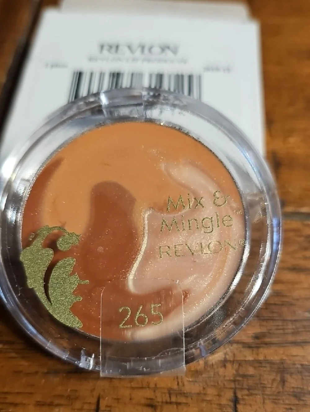 Revlon Mix & Mingle Cream Lip Blush — Peach and Tan Swirl